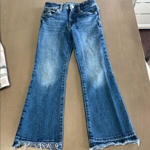GAP Kids Blue Frayed Hem Jeans